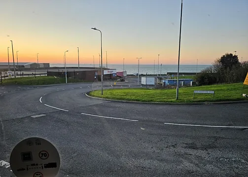 Truck parking lot VEA 2022 in Dover