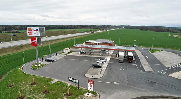 Місце для паркування вантажівок Autohof в Lederhose