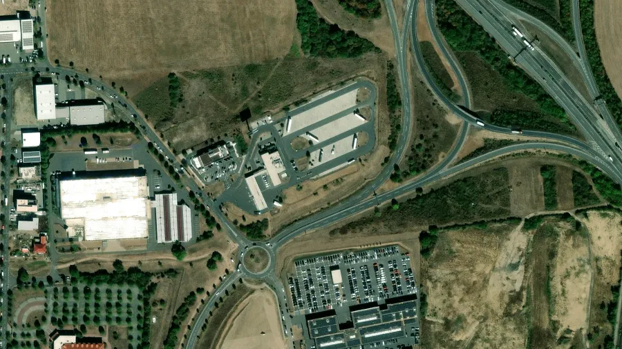 Truck parking lot Autohof Nahetal in Bingen am Rhein