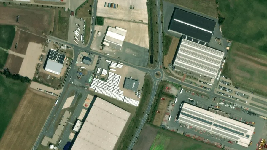 Parkareal Hansa Service Osnabruck in Rieste