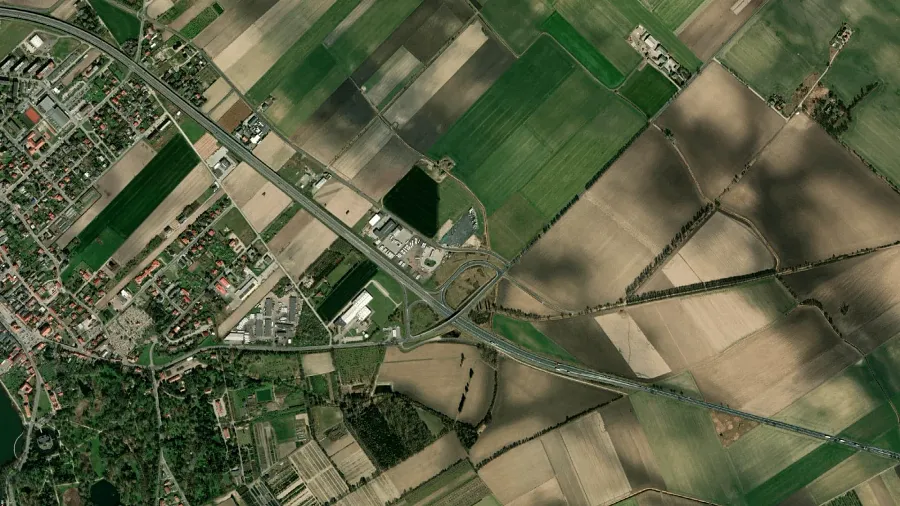 Truck parking lot TIR in Kórnik