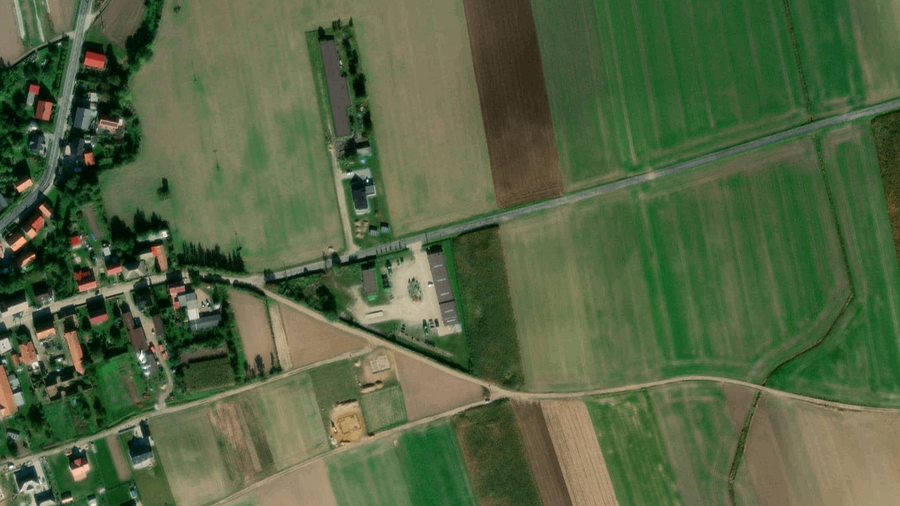Area di parcheggio per autocarri NATANEK NOVA Sp z o.o. Sp. Komandytowa Wądroże Wielkie