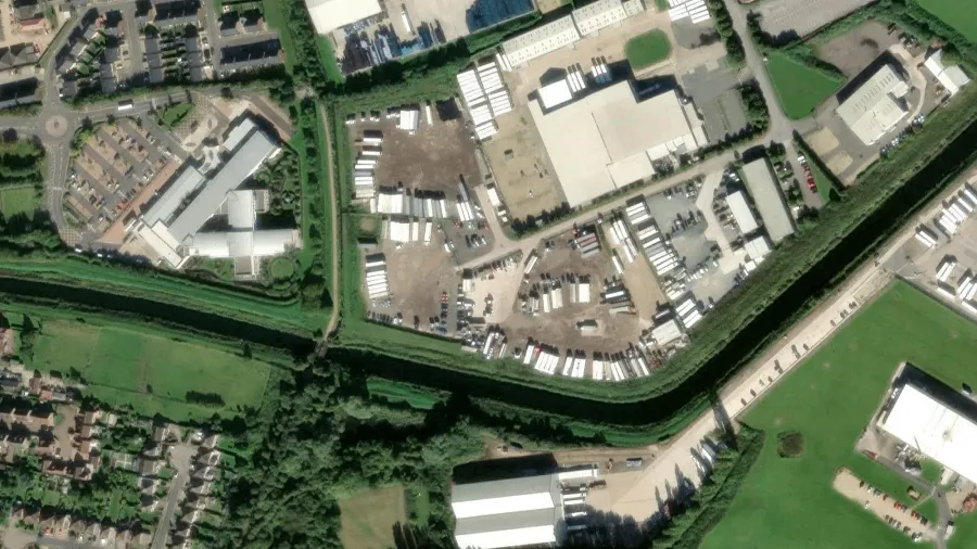 Truck parking lot Casp Holdings Ltd. in Spalding