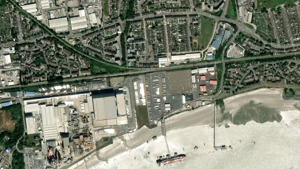 Truck parking lot Purfleet Truck Park in Grays