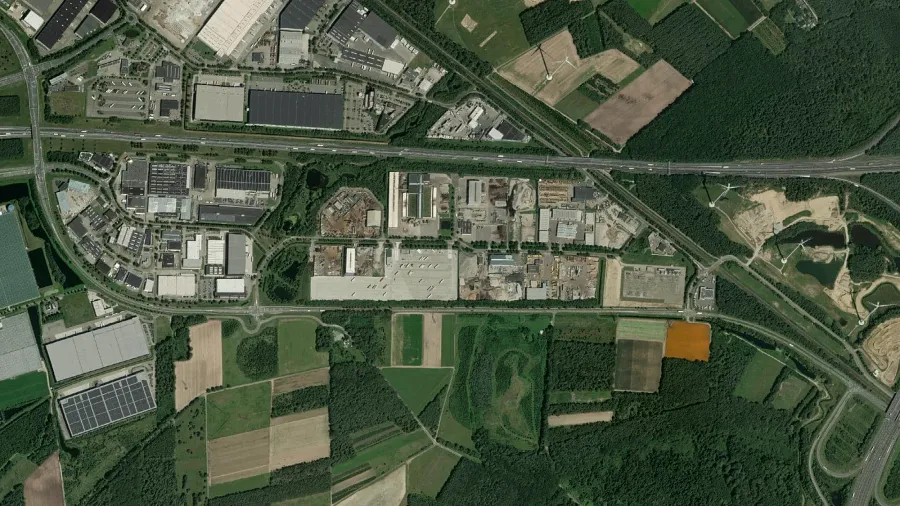 Truck parking lot Truckstop in Venlo