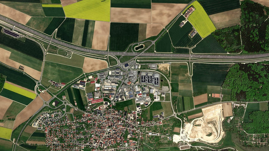 Parkoviště pro nákladní automobily Autohof in Merklingen