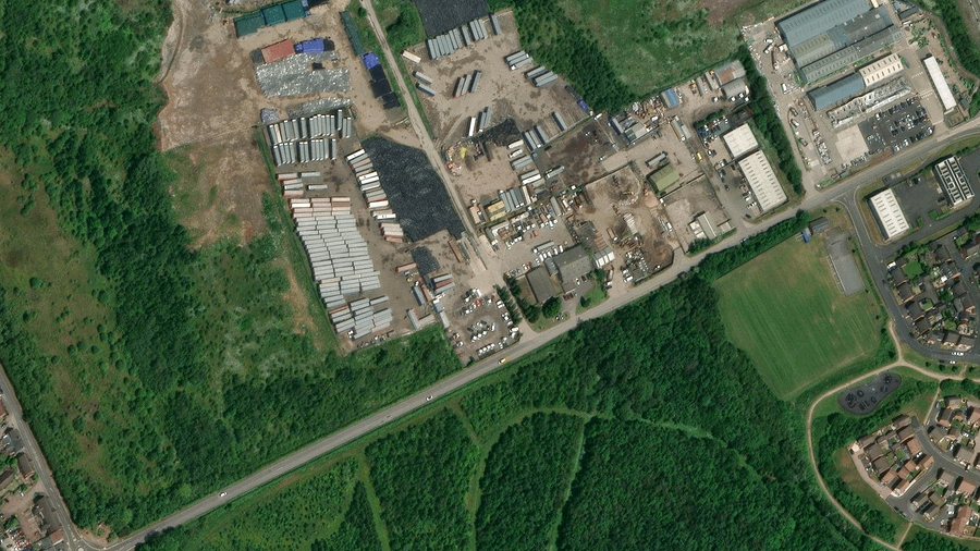 Area di parcheggio per autocarri Pearl Truck Stop Woodville Swadlincote