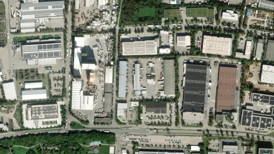 Parkareal Schmidt Kühltransporte in Garching bei München