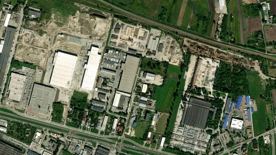 Parking dla ciężarówek Mełgiewska w Lublin