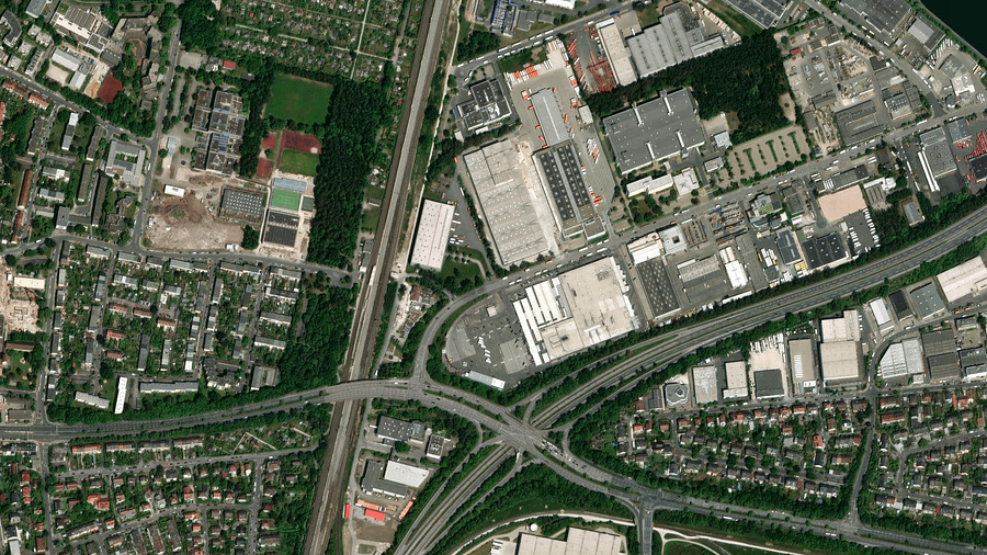 Area di parcheggio per autocarri Gebrüder Weiss Nürnberg