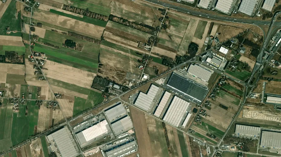 Parkareal TIR in Stryków