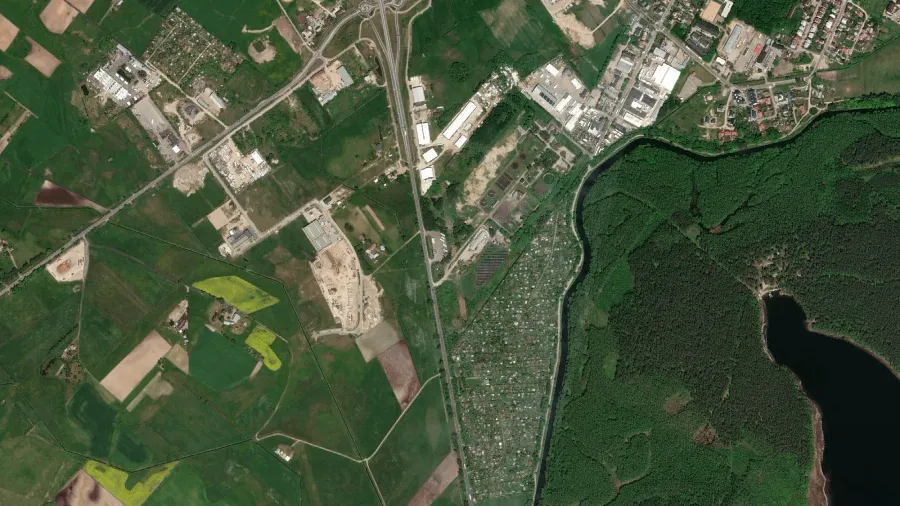 Tehergépkocsik parkolója MIRAD TIR in Augustów