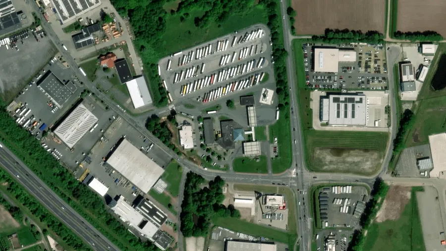 Truck parking lot ROSI’S Autohof in Salzbergen