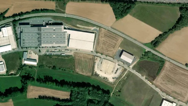 Truck parking lot BI LOG Warenhotel in Scheßlitz