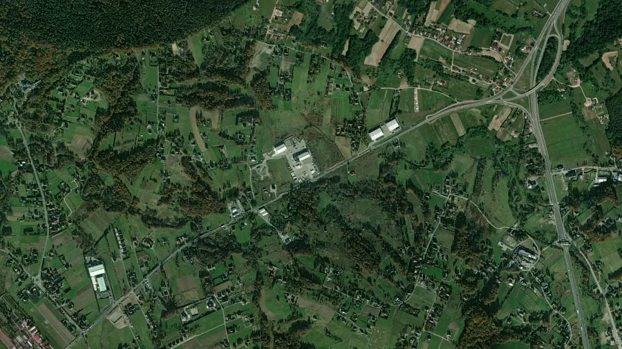 Parkareal Truck Stop Kraków Porebski in Myślenice