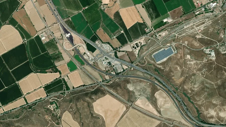 Parking dla ciężarówek Area 47 w Aranjuez