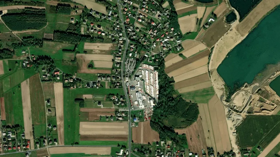 Truck parking lot OMEGA Kraszewskiego in Pilzno