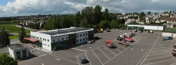 Area di parcheggio per autocarri Lithuania Raseiniai