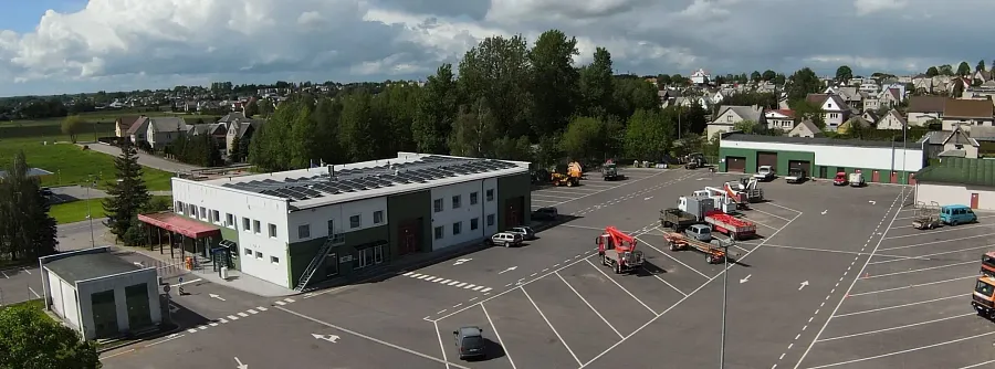 Area di parcheggio per autocarri Lithuania Raseiniai