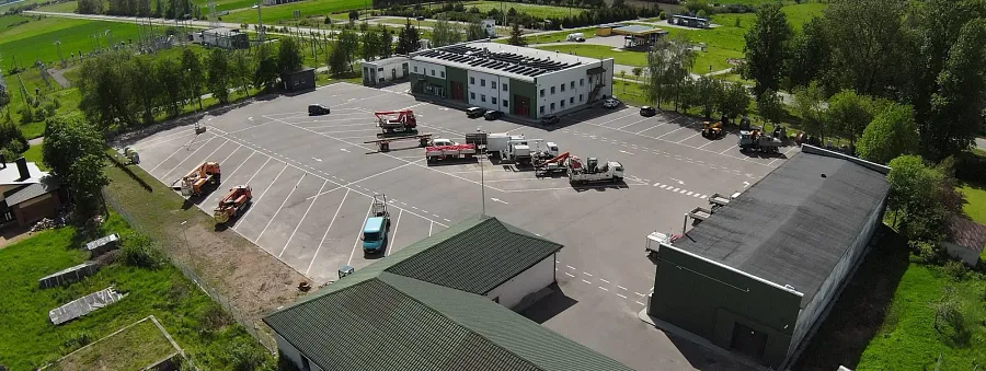 Area di parcheggio per autocarri Lithuania Raseiniai
