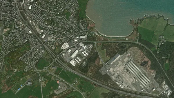 Parkareal Penrhos Truck Stop in Holyhead