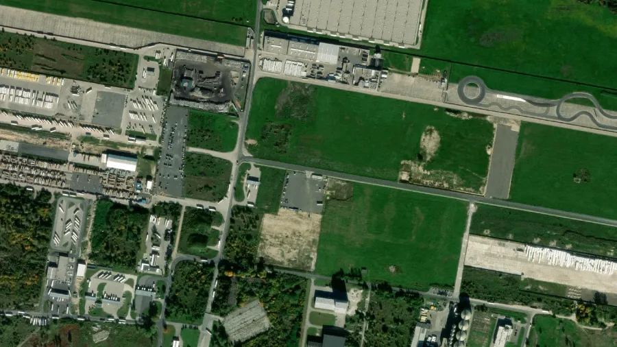 Місце для паркування вантажівок TIR Krzywa в Gromadka