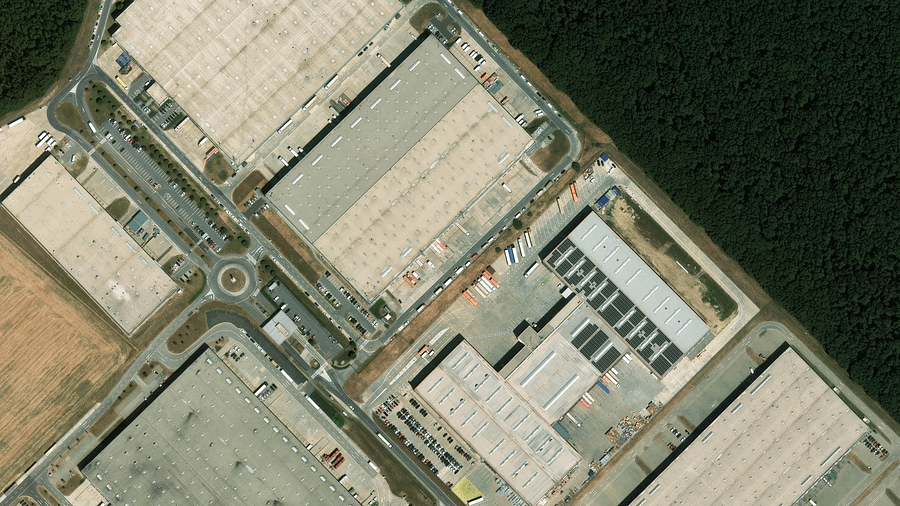 Area di parcheggio per autocarri Gebrüder Weiss Slovakia Senec