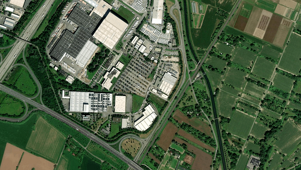 Area di parcheggio per autocarri Bosch Karlsruhe