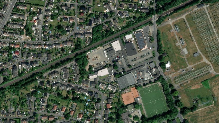 Tehergépkocsik parkolója TNC Express Verwaltungs GmbH in Dortmund