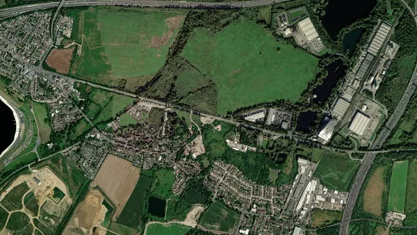 Truck parking lot Riverside Transport Café in Slough