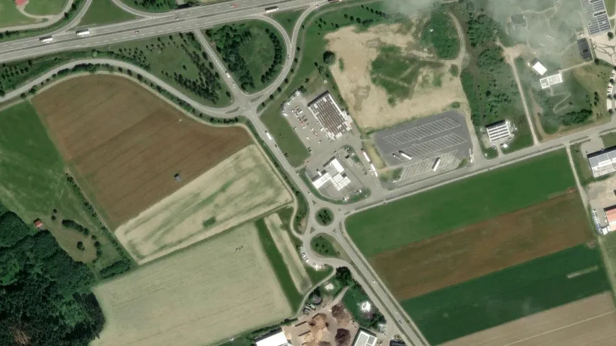 Parkoviště pro nákladní automobily Autohof in Erkheim