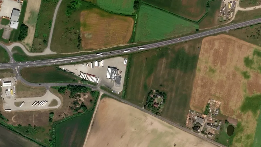 Area di parcheggio per autocarri GRAND BMS SP.Z O.O. Pniewy