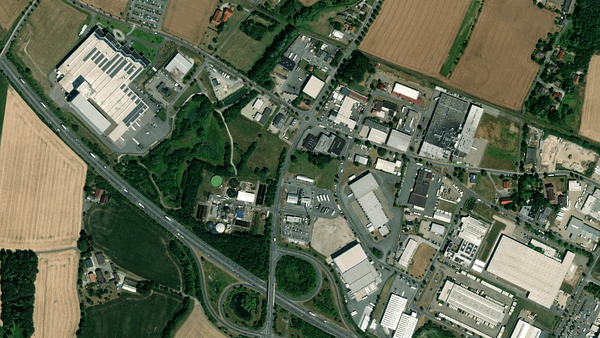 Area di parcheggio per autocarri L Port Dissen am Teutoburger Wald