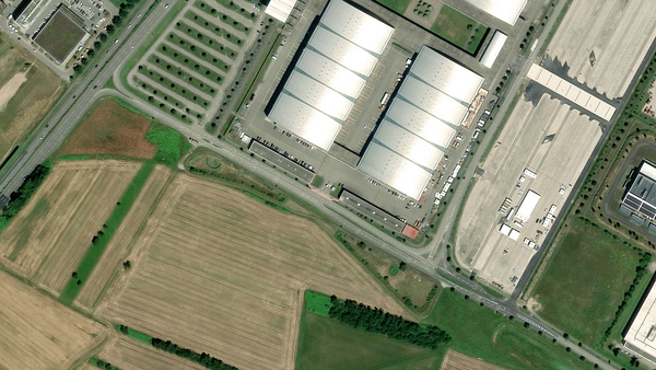 Area di parcheggio per autocarri Messe Karlsruhe Rheinstetten