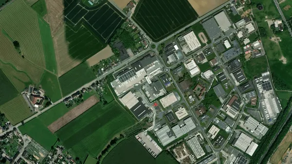 Truck parking lot Van Mieghem Saintes in Tubize