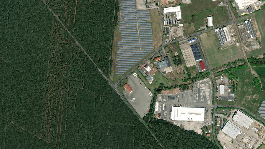 Area di parcheggio per autocarri Deigas Brück