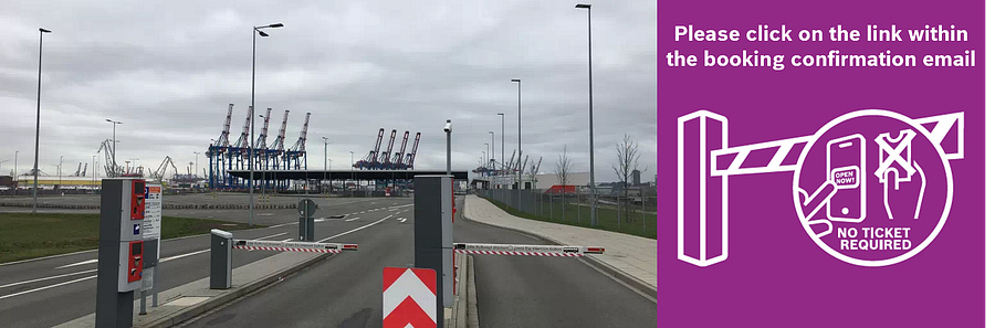 Area di parcheggio per autocarri Cruise Center Steinwerder Hamburg