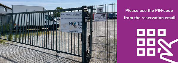 Parkareal Nord Trucks in Harrislee
