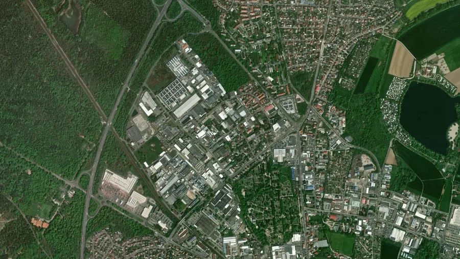 Parking dla ciężarówek Melo w Speyer