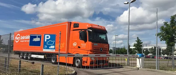 Area di parcheggio per autocarri Bosch Karlsruhe