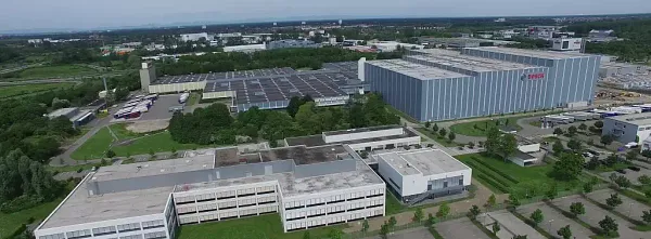Area di parcheggio per autocarri Bosch Karlsruhe