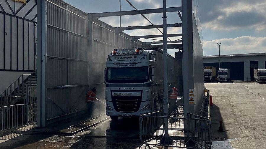 Area di parcheggio per autocarri Red Lion Truck Stop Northampton