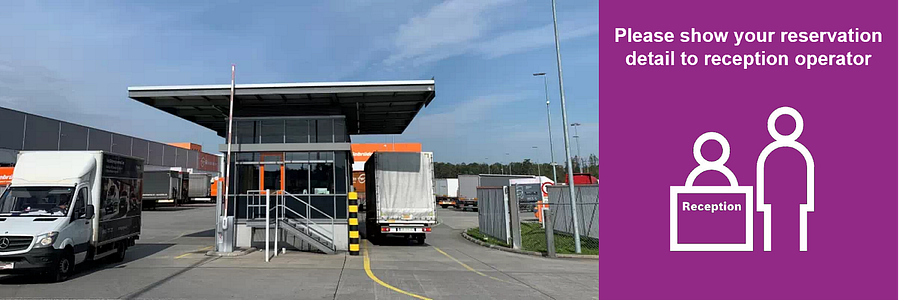 Area di parcheggio per autocarri Gebrüder Weiss Wels
