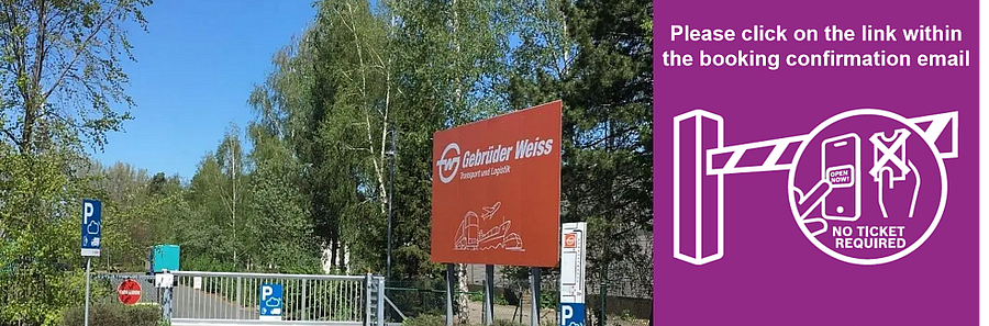 Area di parcheggio per autocarri Gebrüder Weiss Nürnberg