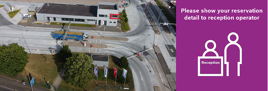 Area di parcheggio per autocarri Henkel P15 Düsseldorf