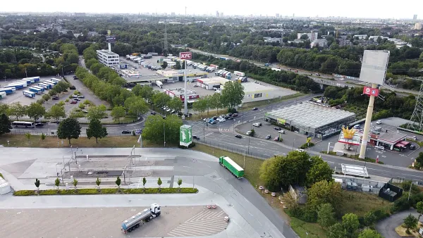 Місце для паркування вантажівок Henkel P15 в Düsseldorf