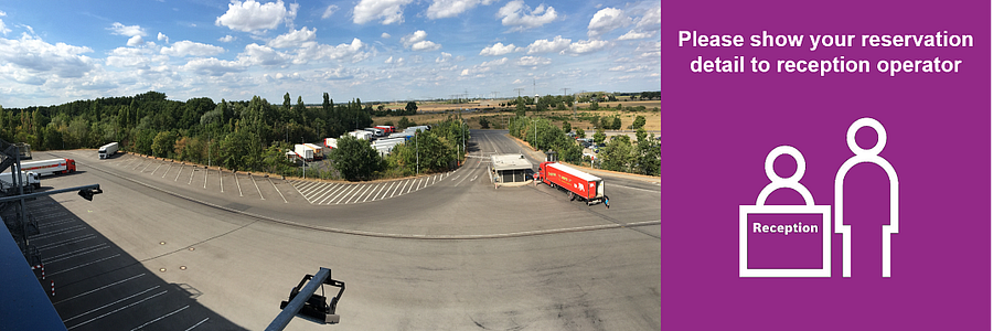 Area di parcheggio per autocarri Metro Logistics Altlandsberg