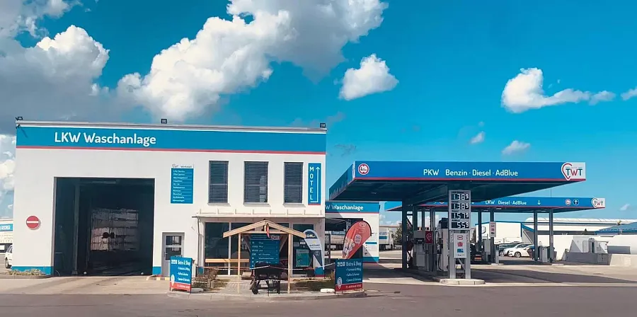 Area di parcheggio per autocarri TWT Tanken Waschen GmbH Triptis
