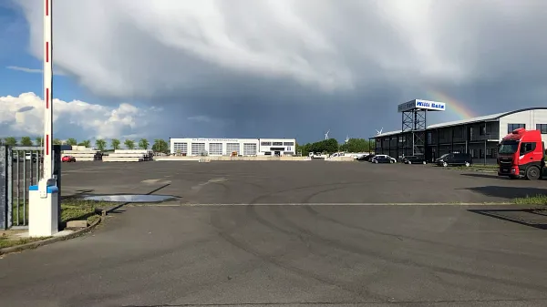 Area di parcheggio per autocarri in Jacobsdorf
