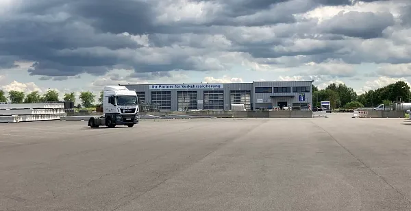 Area di parcheggio per autocarri in Jacobsdorf